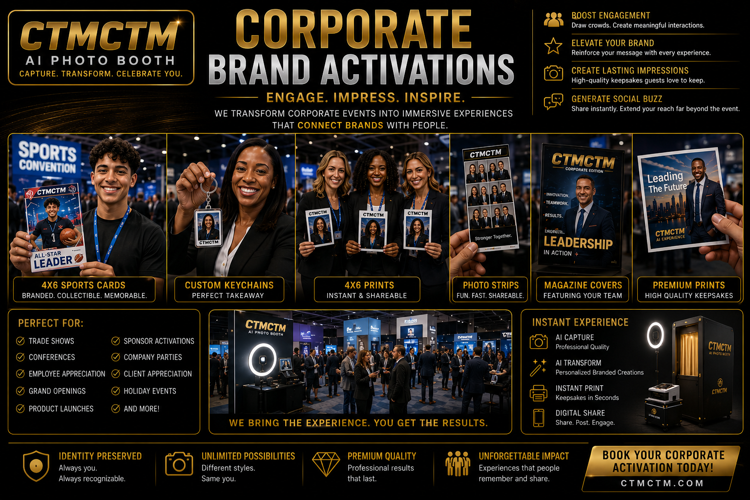 CTMCTM corporate brand activations portfolio
